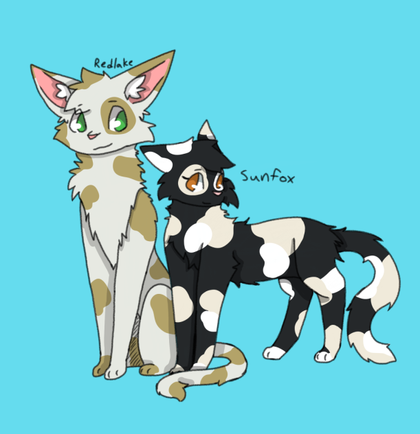 New ocs redlake(left) and sunfox(right)