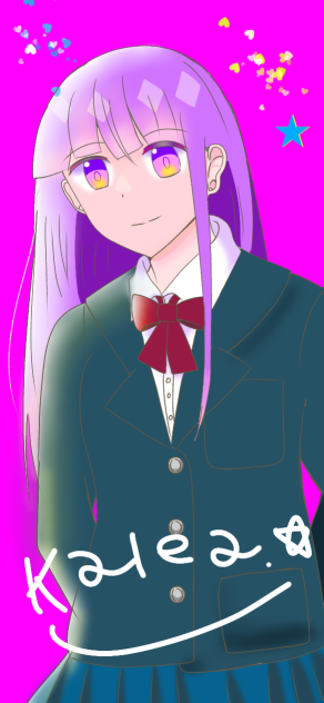 オリジナル待受画面作った