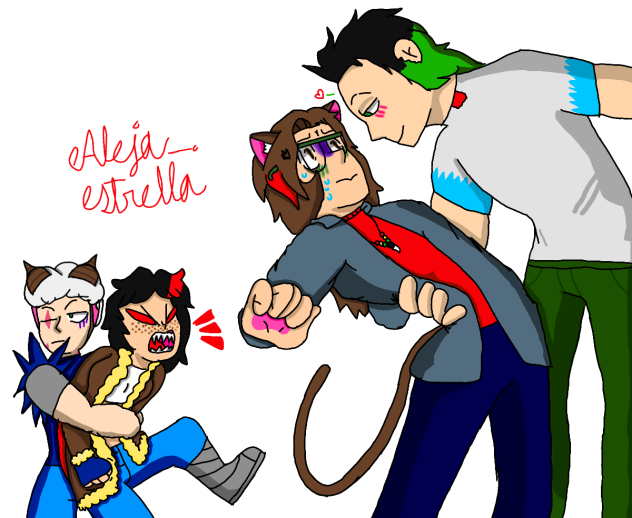Aleja, Alejandro, Lars y Heramor