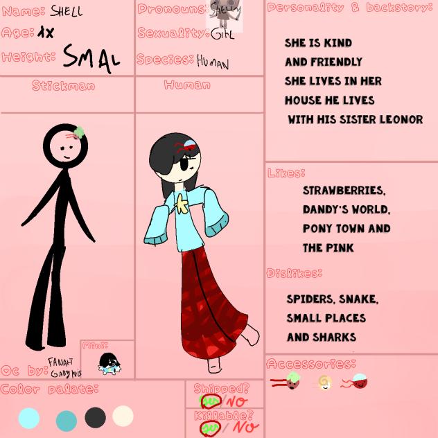 information about my oc