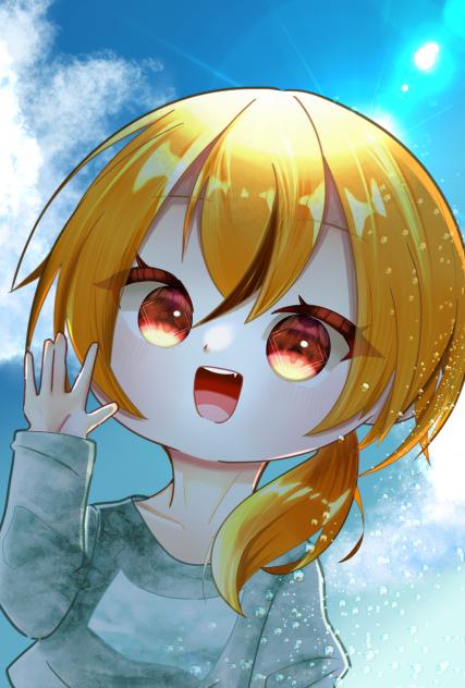 夏のラフィアちゃん