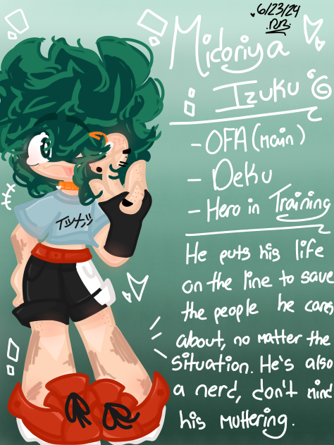 •Seat 18 - Izuku Midoriya•