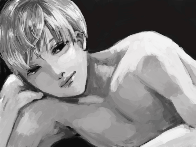 Male body practice - ibisPaint