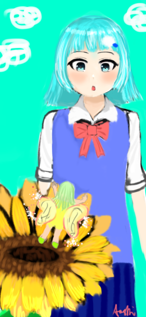 蝶の妖精に出会った。オリキャラ