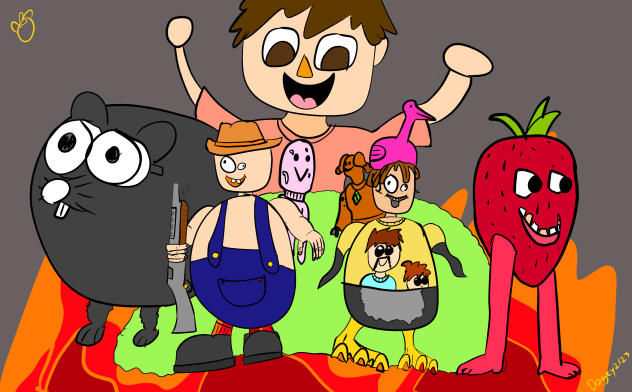 Flamingo Fan art