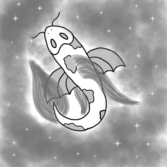 Cloudy Koi Fish