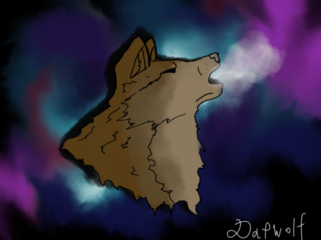 A Wolf - ibisPaint