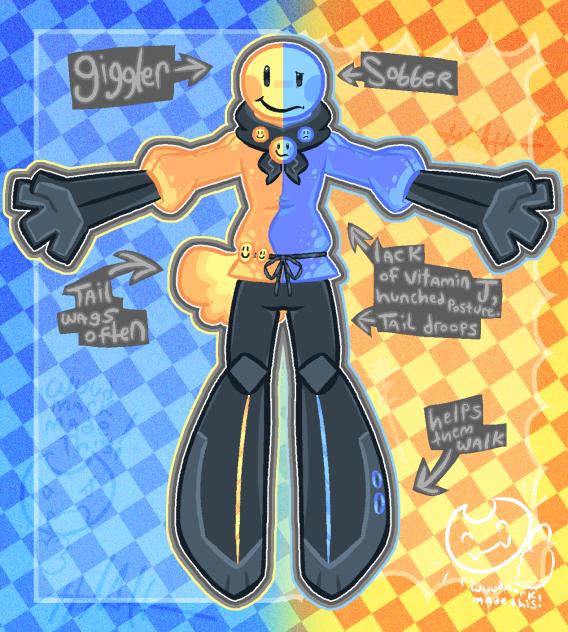 giggler sobber difference
