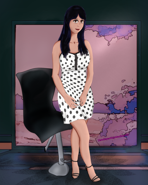 Cute Girl Illustration