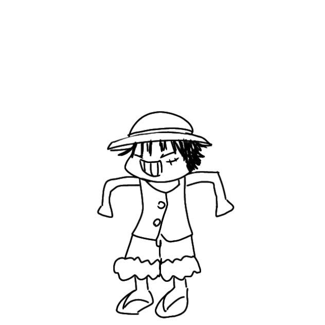 Luffy again