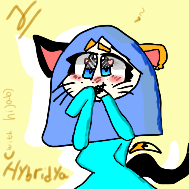 hybridya my old oc