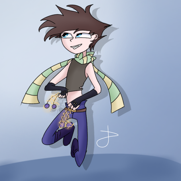 Joseph Joestar no traço de Hazbin hotel