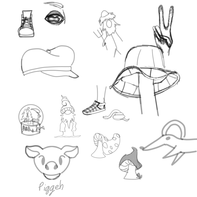 Art block doodle sheet