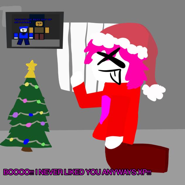 Rose is not having a jolly Christmas