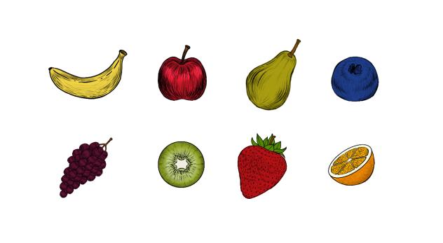 Fruits Stamp