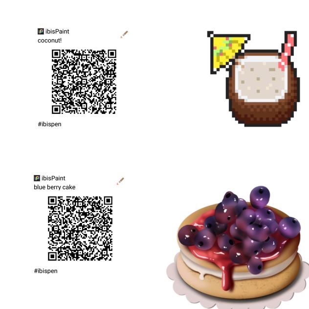 food code qr - ibisPaint