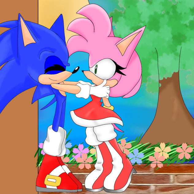Sonic thanks Amy