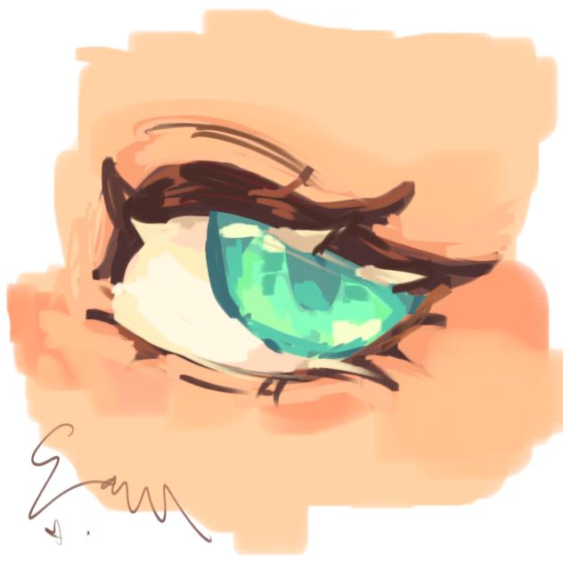 Blue eyes