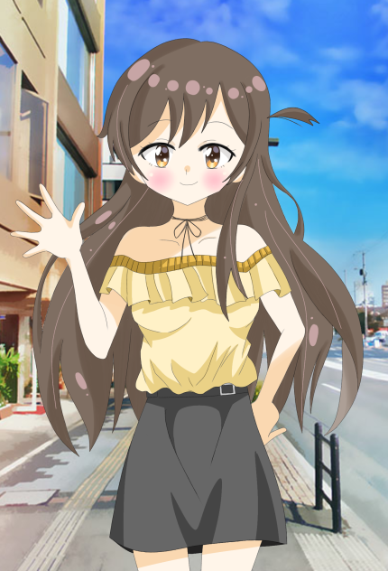 水原千鶴。
