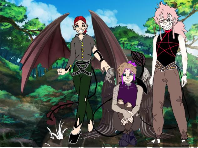 Me and my brother with roz