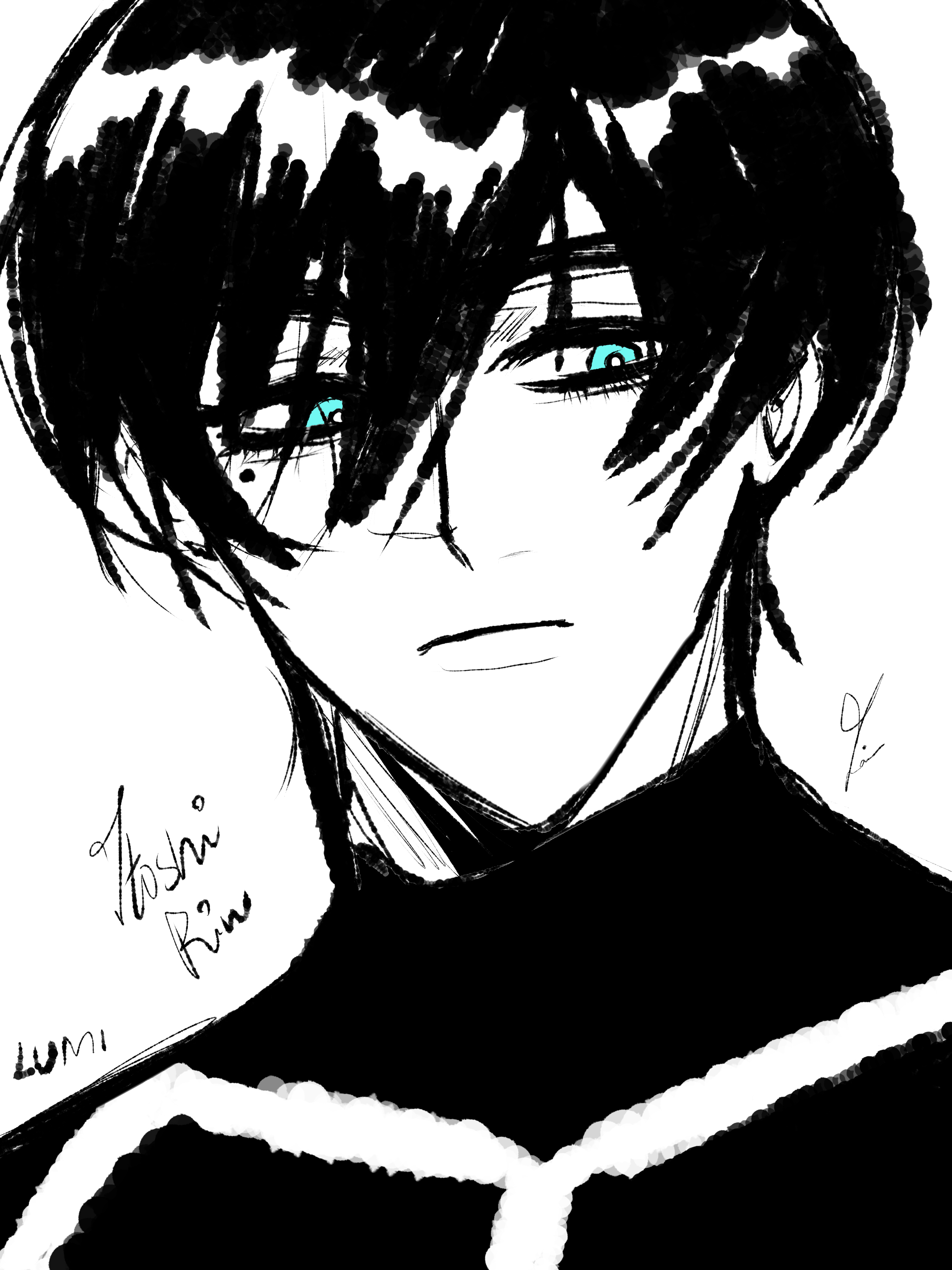 itoshi rin quick sketch - ibisPaint