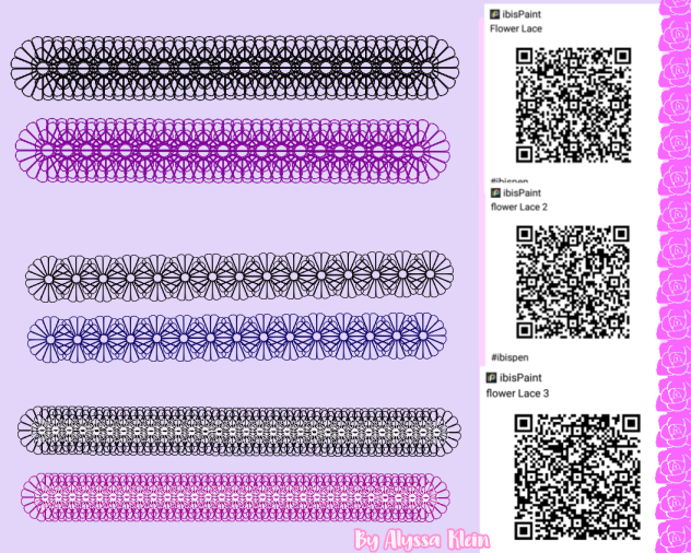 Lace brushes 2.0 ibisPaint