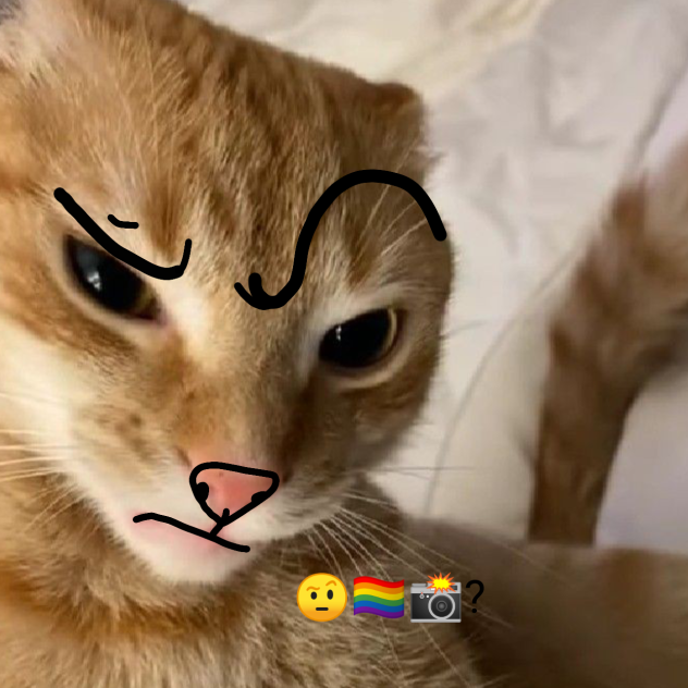 🤨🏳️‍🌈📸