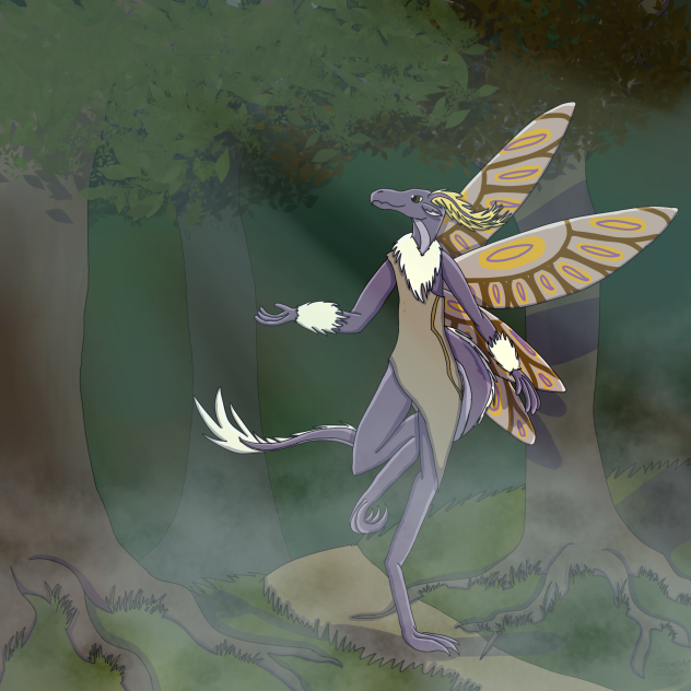 Moonlit walk
