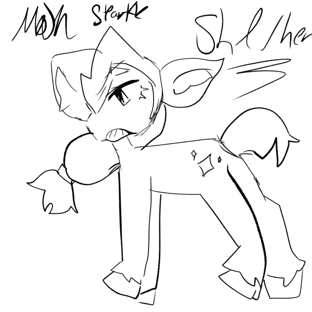 My old oc from 2nd grade-