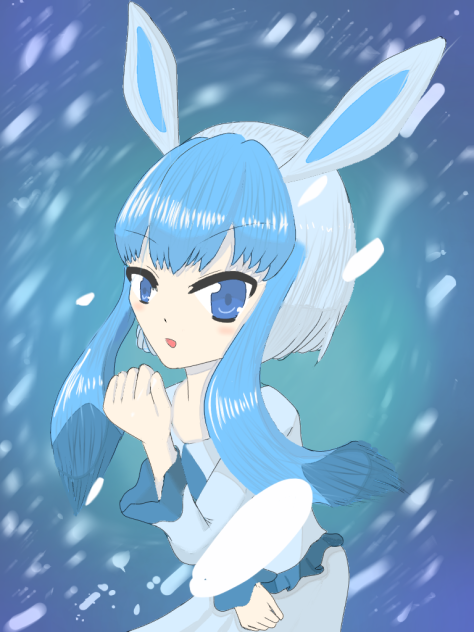 擬人化グレイシア Ibispaint