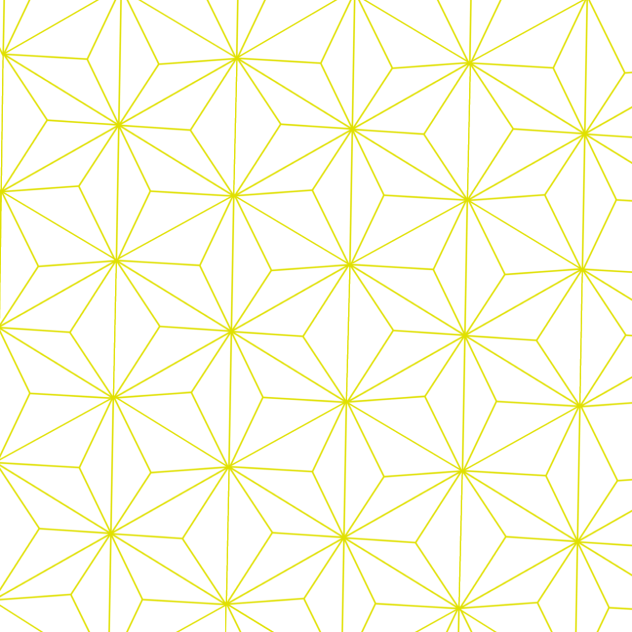 Japanese Pattern - Yellow