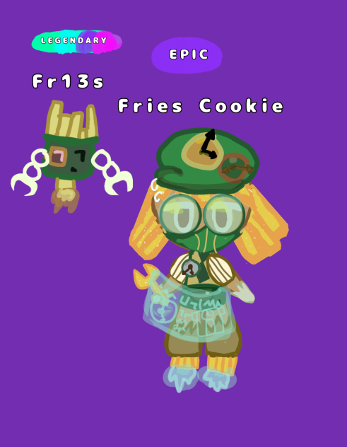 Fries Cookie