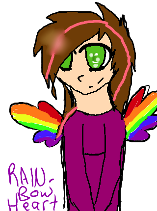 Rainbow Heart speedpaint - ibisPaint
