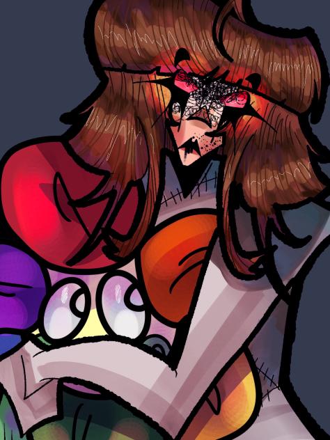 my 2 artstyles interacting