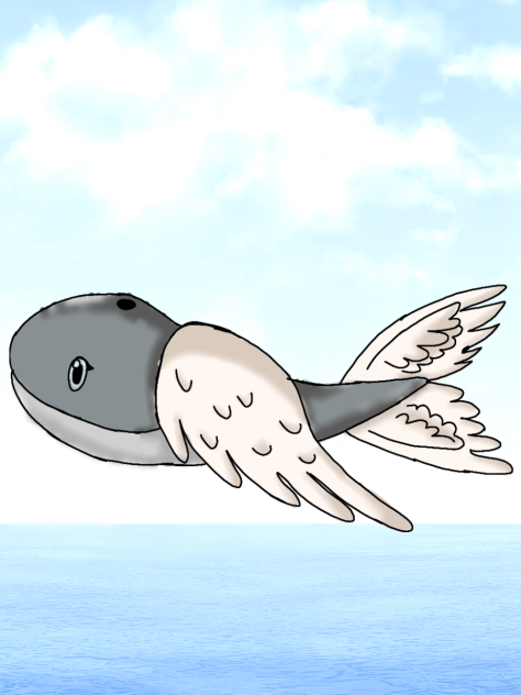 ballena voladora