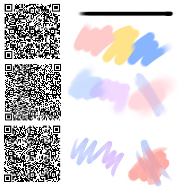 Watercolor and soft Lineart brushes