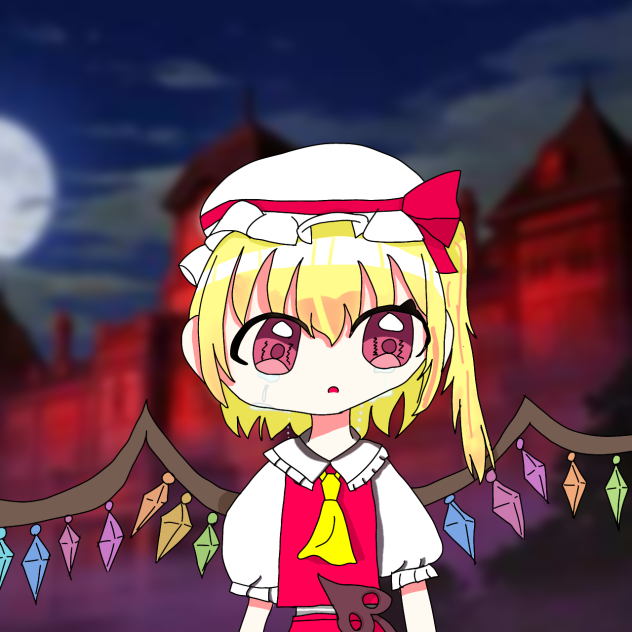 泣いてるフランちゃん❣️