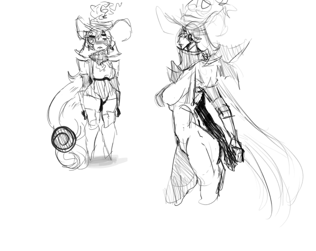 Pirate101 swashbuckler sketching