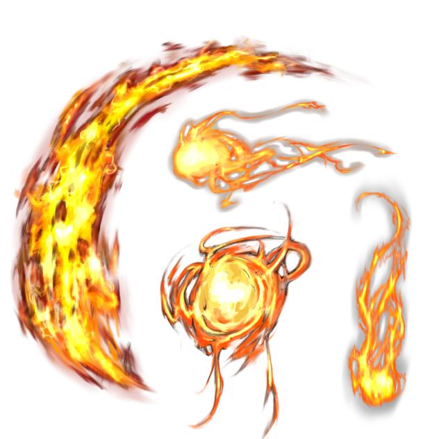 炎エフェクト