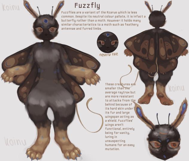 Raytrax design 2 ‘Fuzzfly’