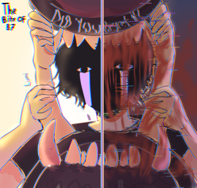 The Bite Of 87 Fnaf fanart