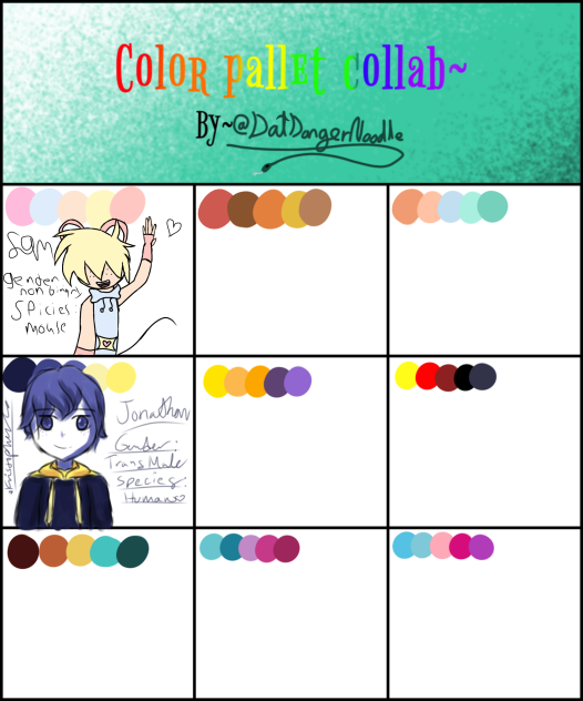Color Pallet Collab! ✨