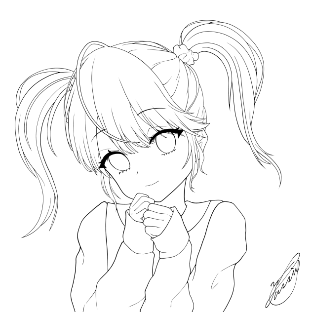 プレゼントイラスト（線画）