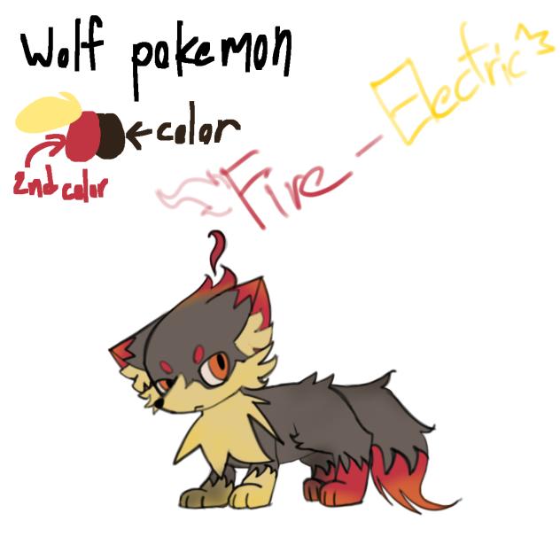 Tried drawing Pokémon