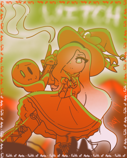 🧙Inktober Day19 Witch🧙
