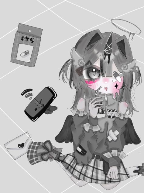 🩹🖤🩶