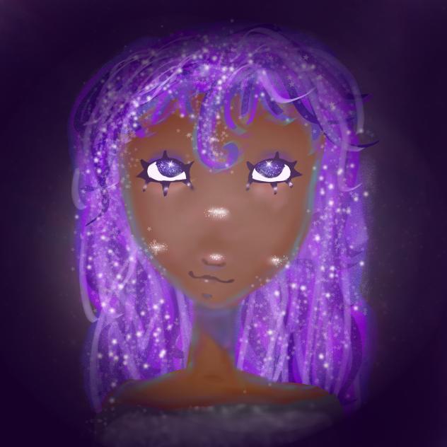 apenas uma diva com seu cabelo divo