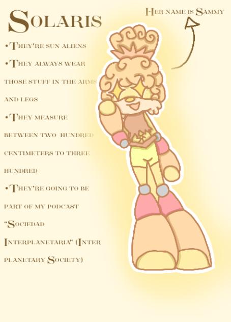 ☀️Solaris species☀️