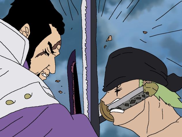 zoro vs fugitora