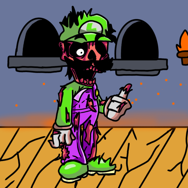 I hate you Mario madness v2 - ibisPaint